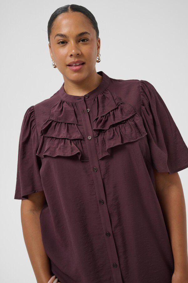KCnicola Ruffle Shirt