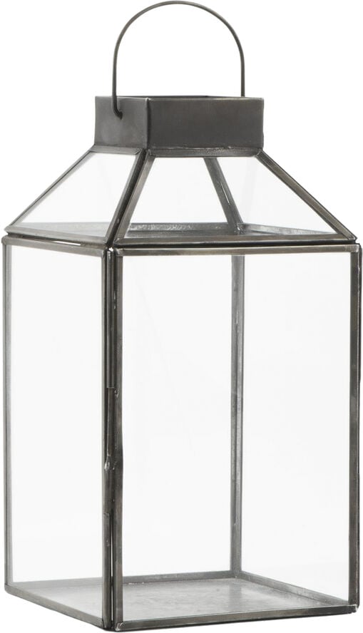 Lanterne Norr skrå glastop