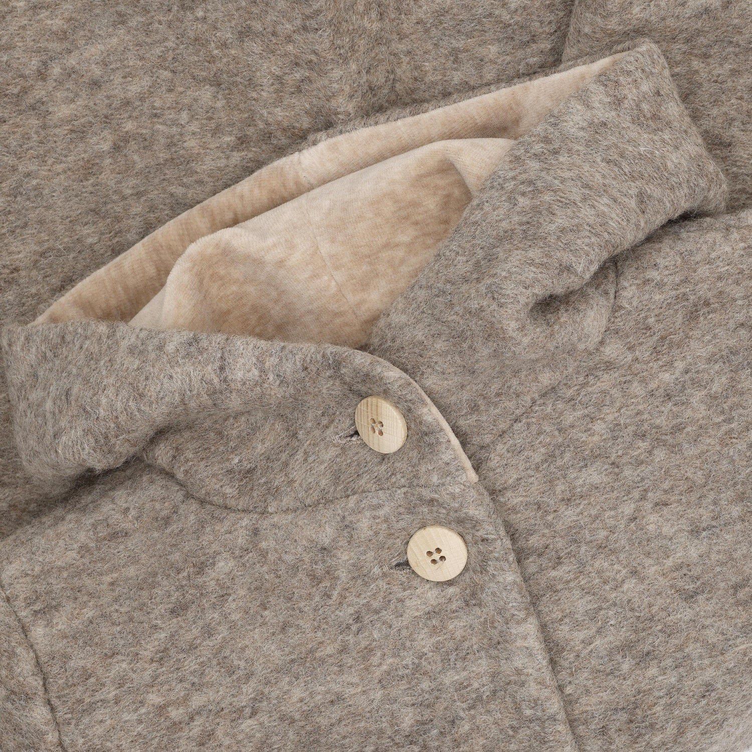 Coat Hood Wool w. Lining