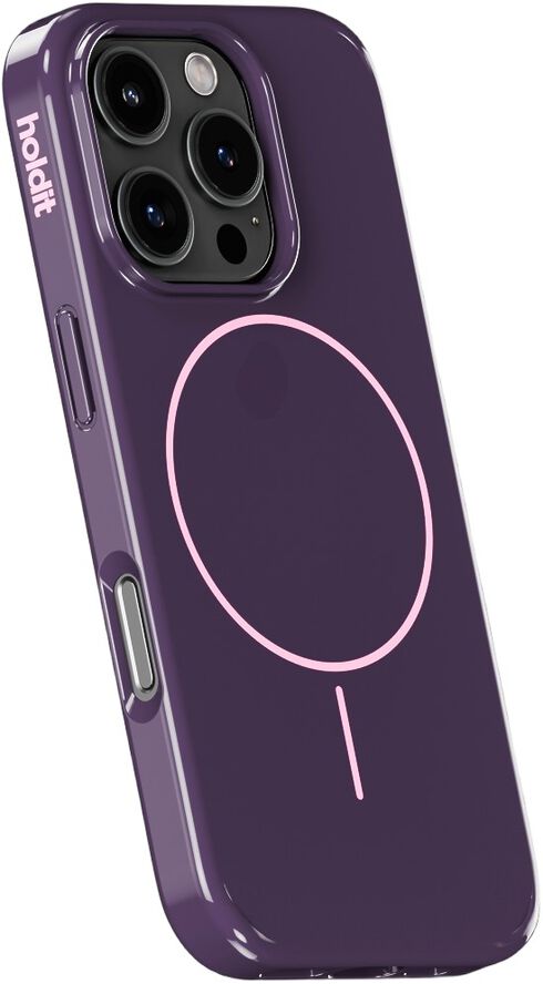 Mono Case Magsafe iPhone 16 Pro Deep Plum/Pink