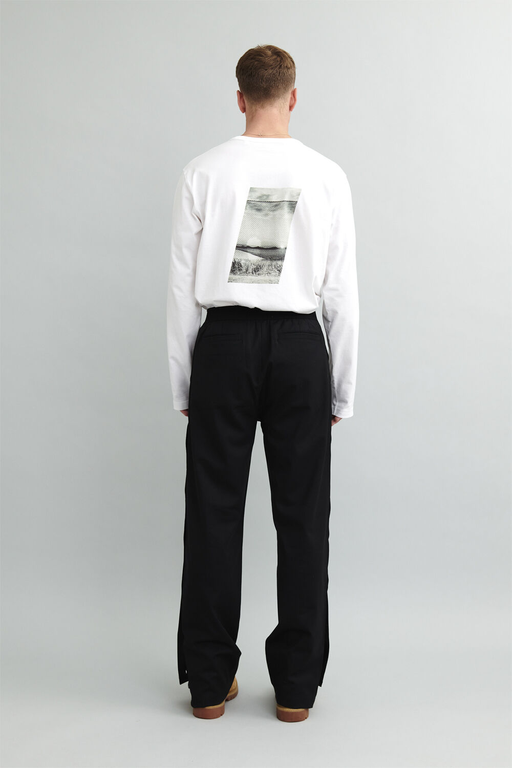 Sports'' Side Slit Suit Pant