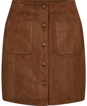 Esi 6 Skirt - 100% Lamb suede LWG