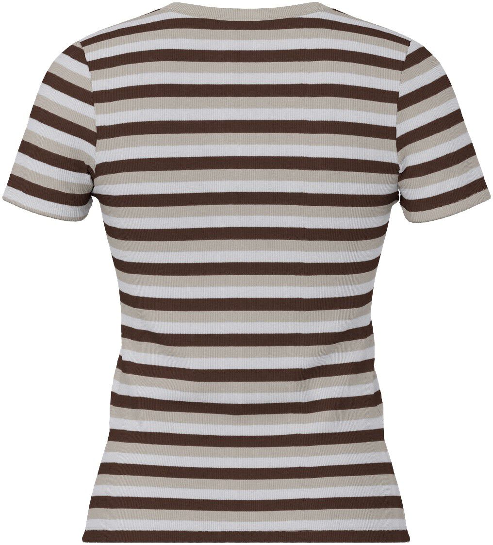 Pcmay Ss Striped Tee Jrs Bc