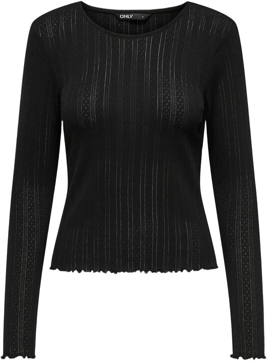 ONLCARLOTTA L/S TOP NOOS JRS