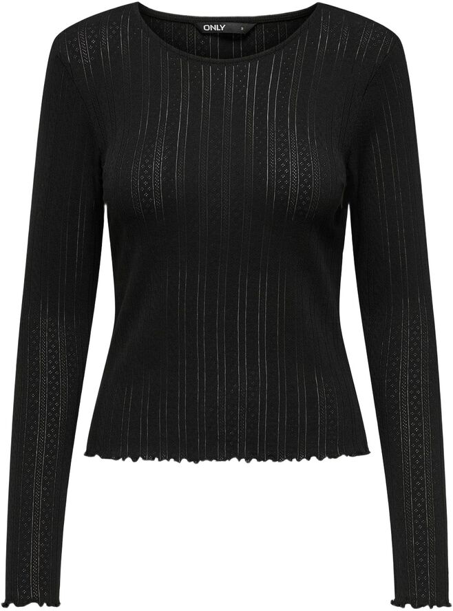 ONLCARLOTTA L/S TOP NOOS JRS