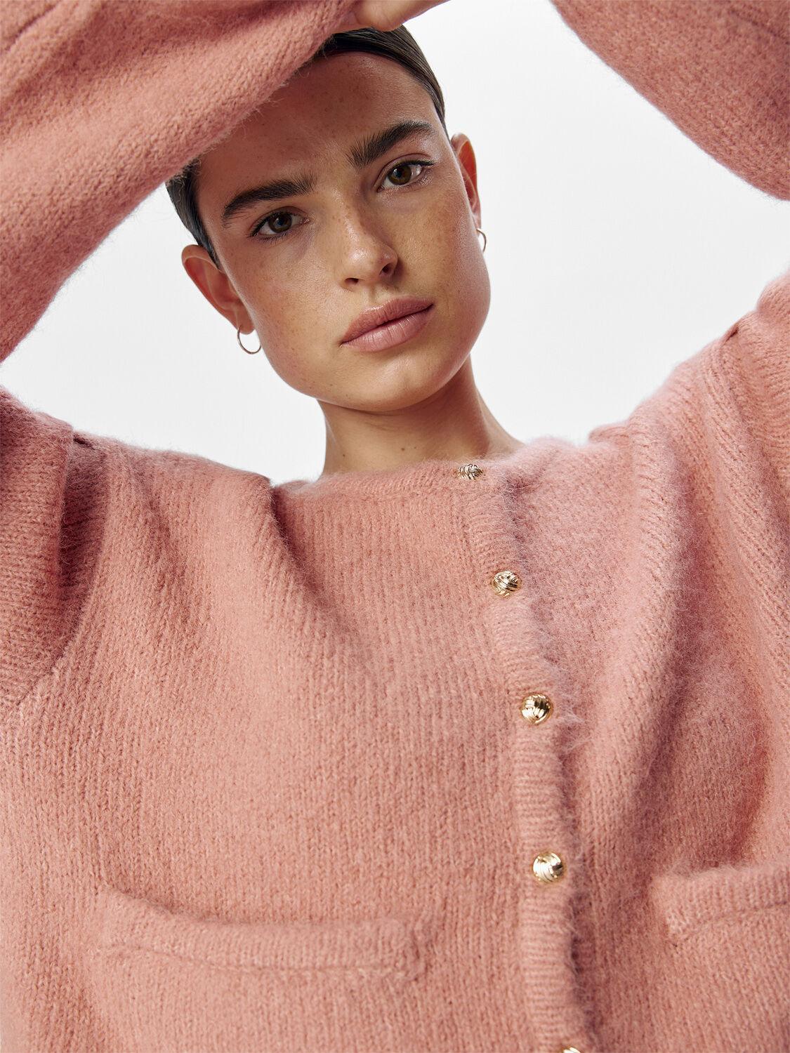 OBJSAGGIA LO L/S KNIT CARDIGAN 135