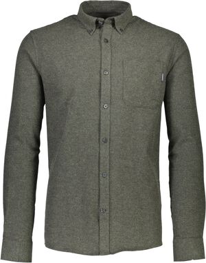 Brushed twill shirt L/S