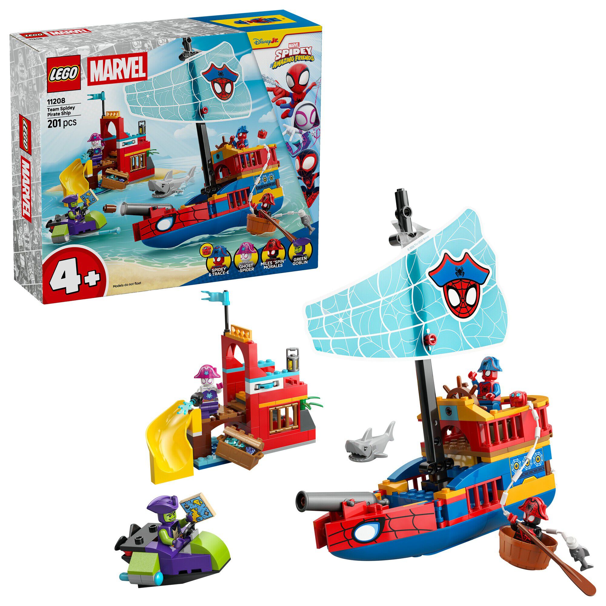 Team Spideys piratskib 11208