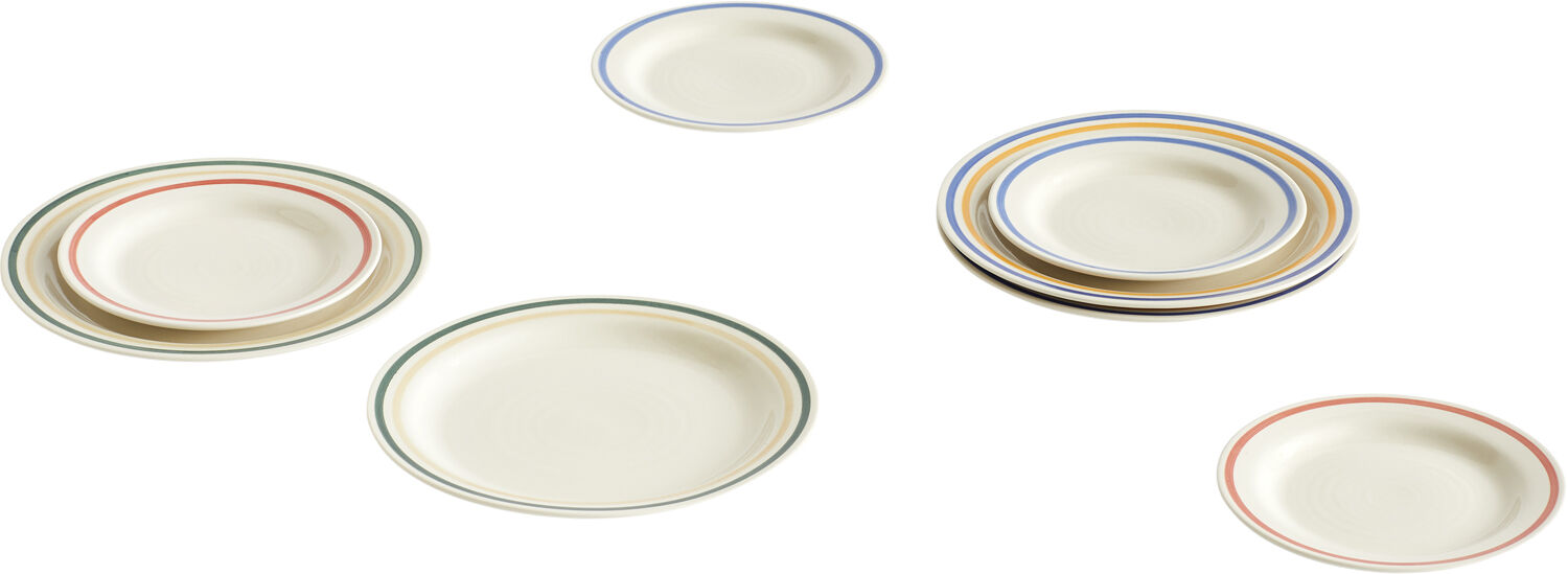 Sobremesa Plate-18,5 Set of 2-Blue