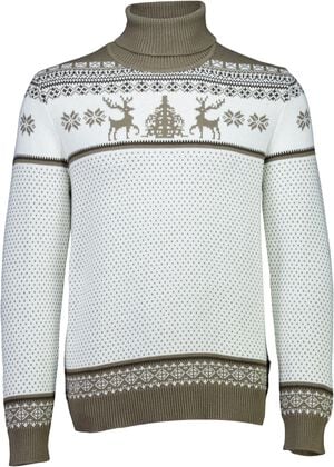 Jacquard holiday knit