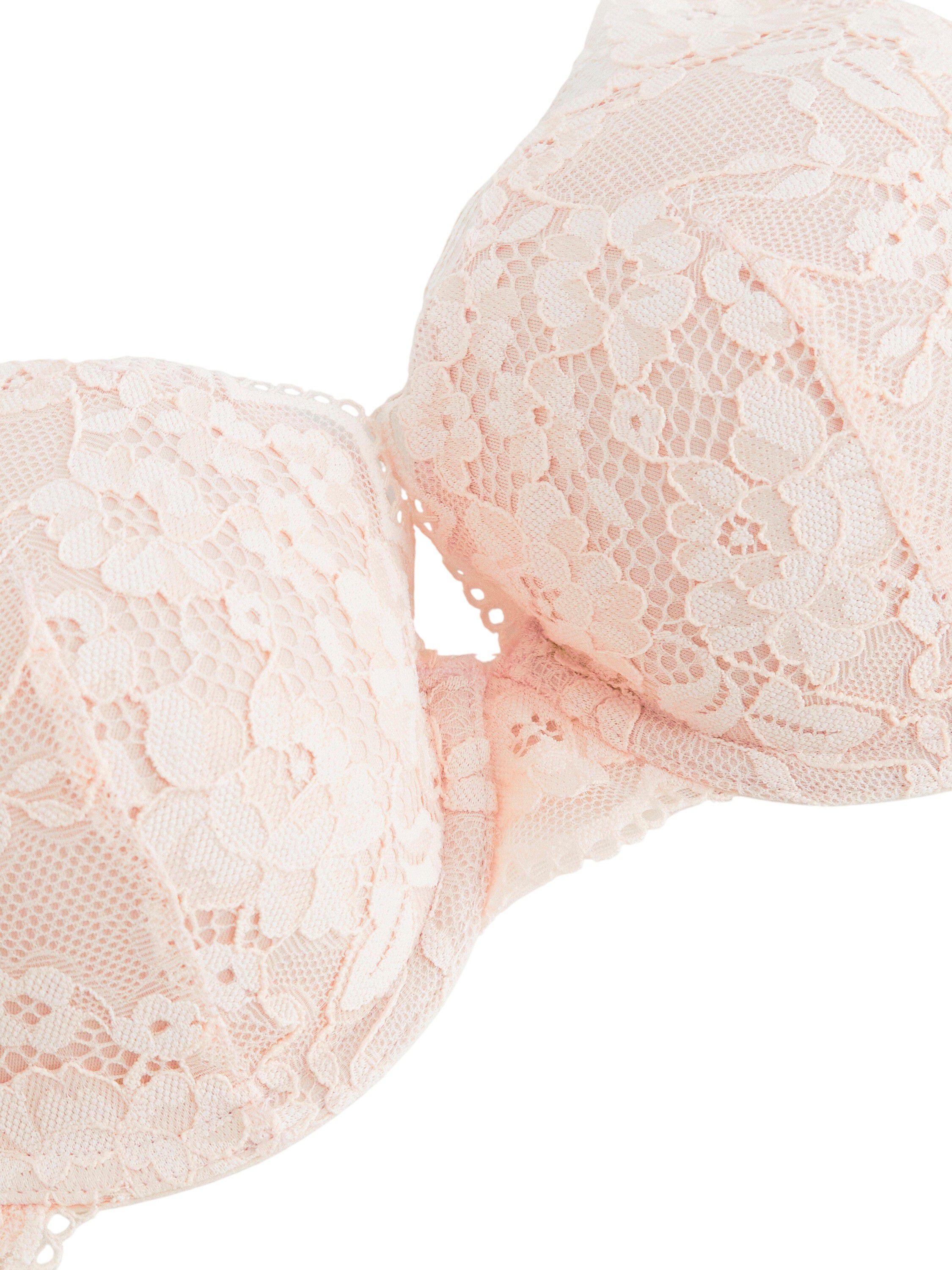 Lilja t-skjorte-BH med blonder