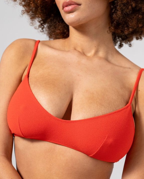 Strappy Scoop Bikini Top
