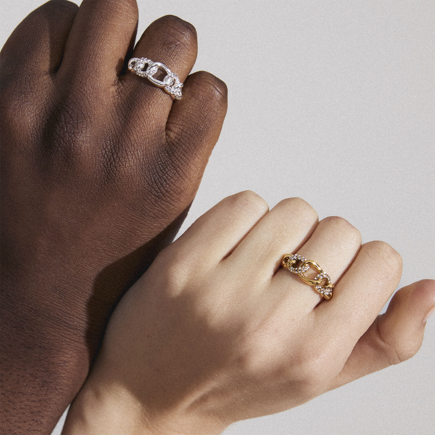 WRENLEY recycled ring silver-plated