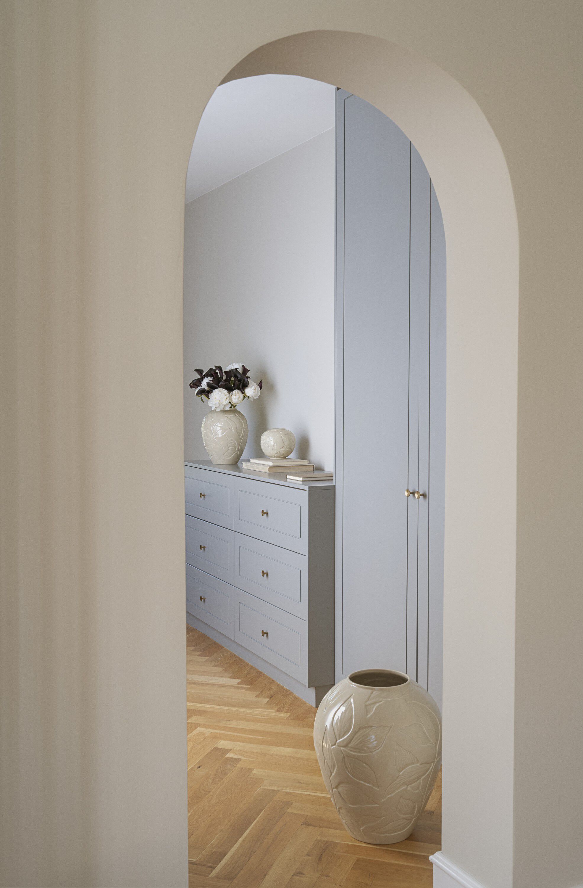 Florita GLAZED Sandstone, H 45 cm, Vase