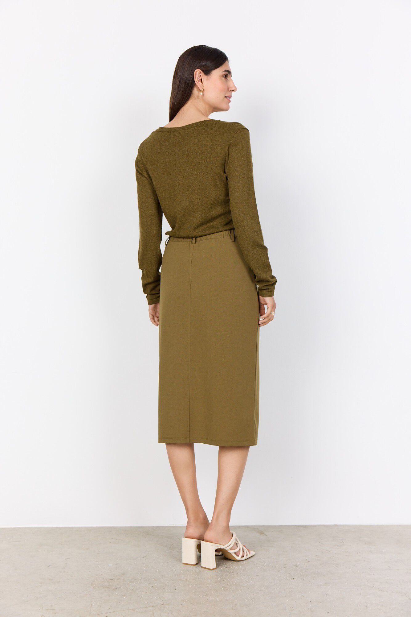 SC-DOLLIE 446 Cardigan Oliven