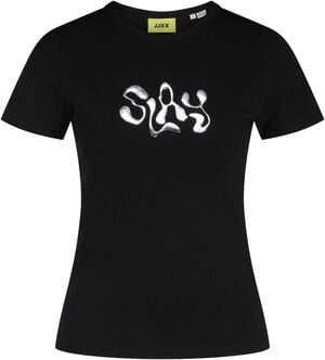 JXGIGI STR SS GLOSS PRINT TEE JRS