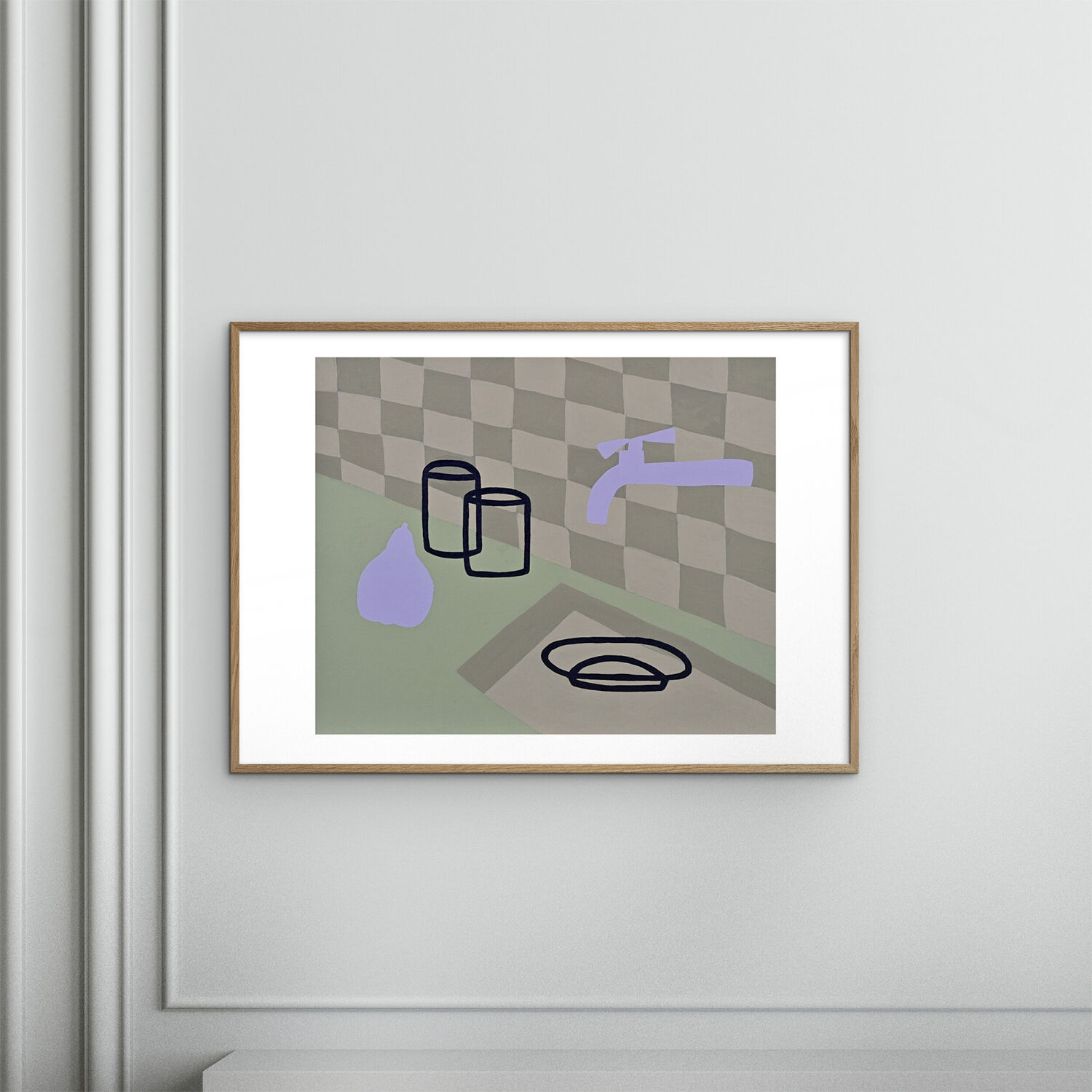 Valeryia van der Meer - Quiet Morning in the Kitchen