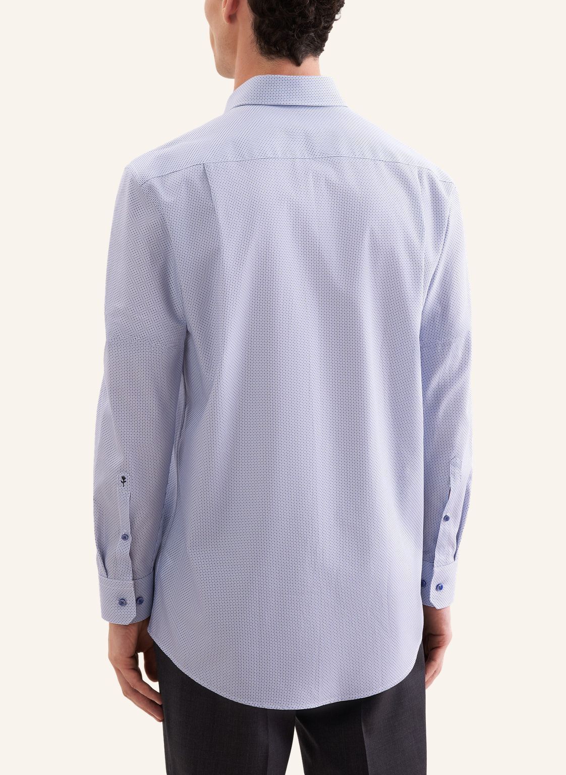 Business shirt Regular 1/1 Kent-Collar Print