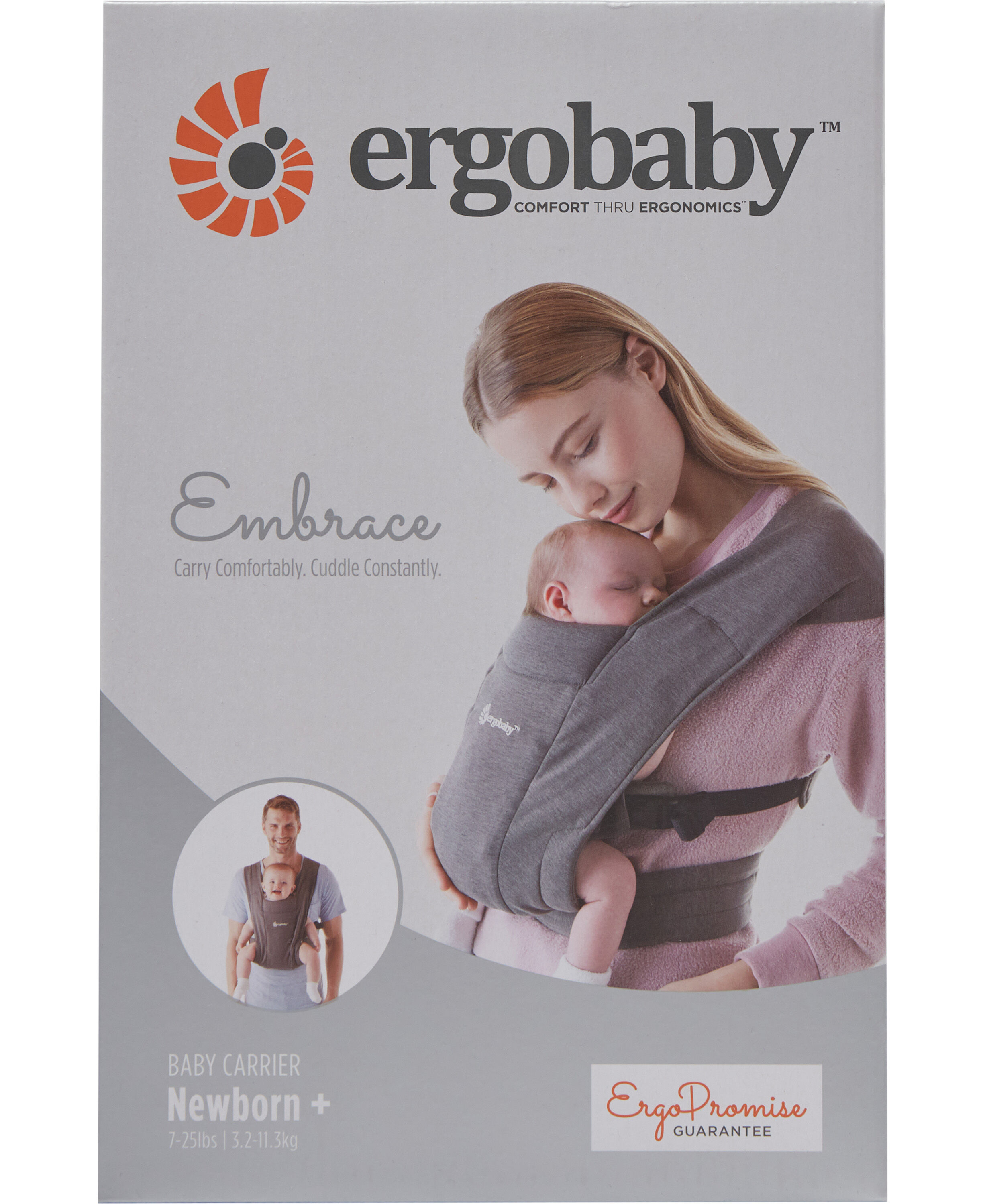 Ergobaby Embrace Heather Grey
