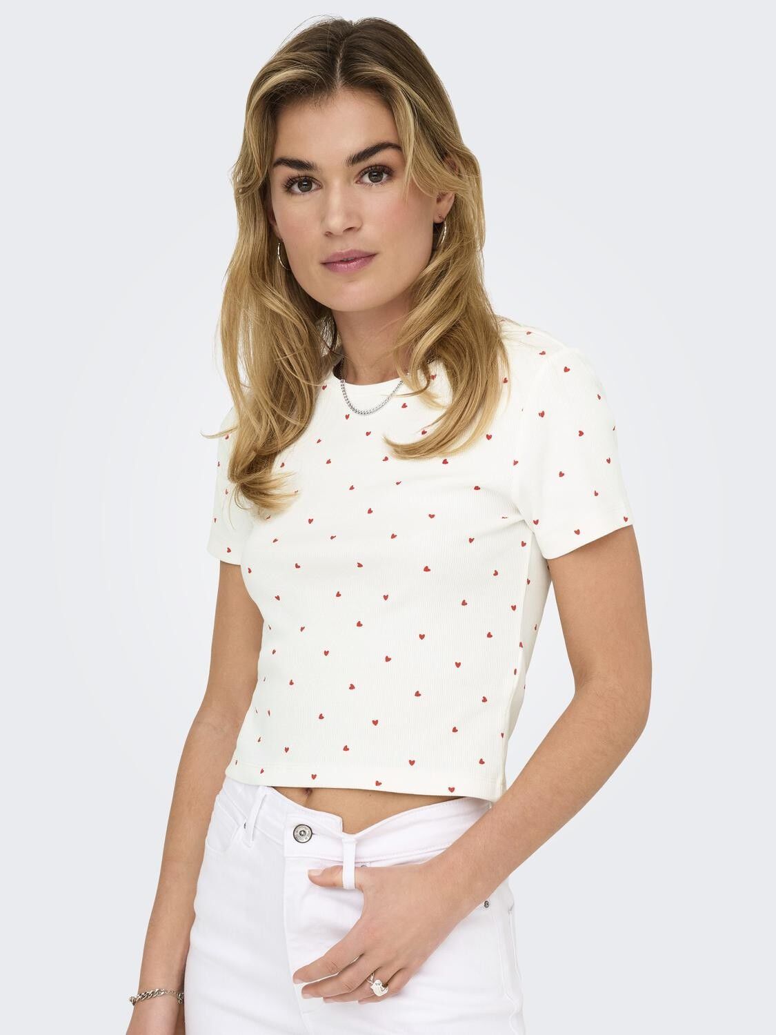 Onlfenja S/S Aop Top Jrs Noos