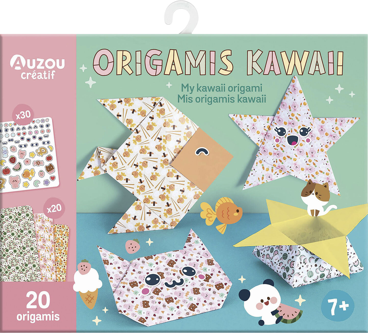 Auzou - Aktivitetss&aelig;t - Kawaii origami