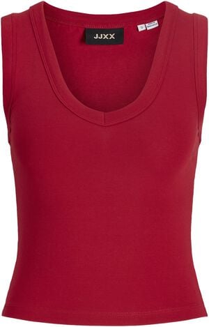 JXGIGI STR SL VNECK TOP JRS EXP