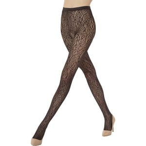Rose Lace Effect Tights