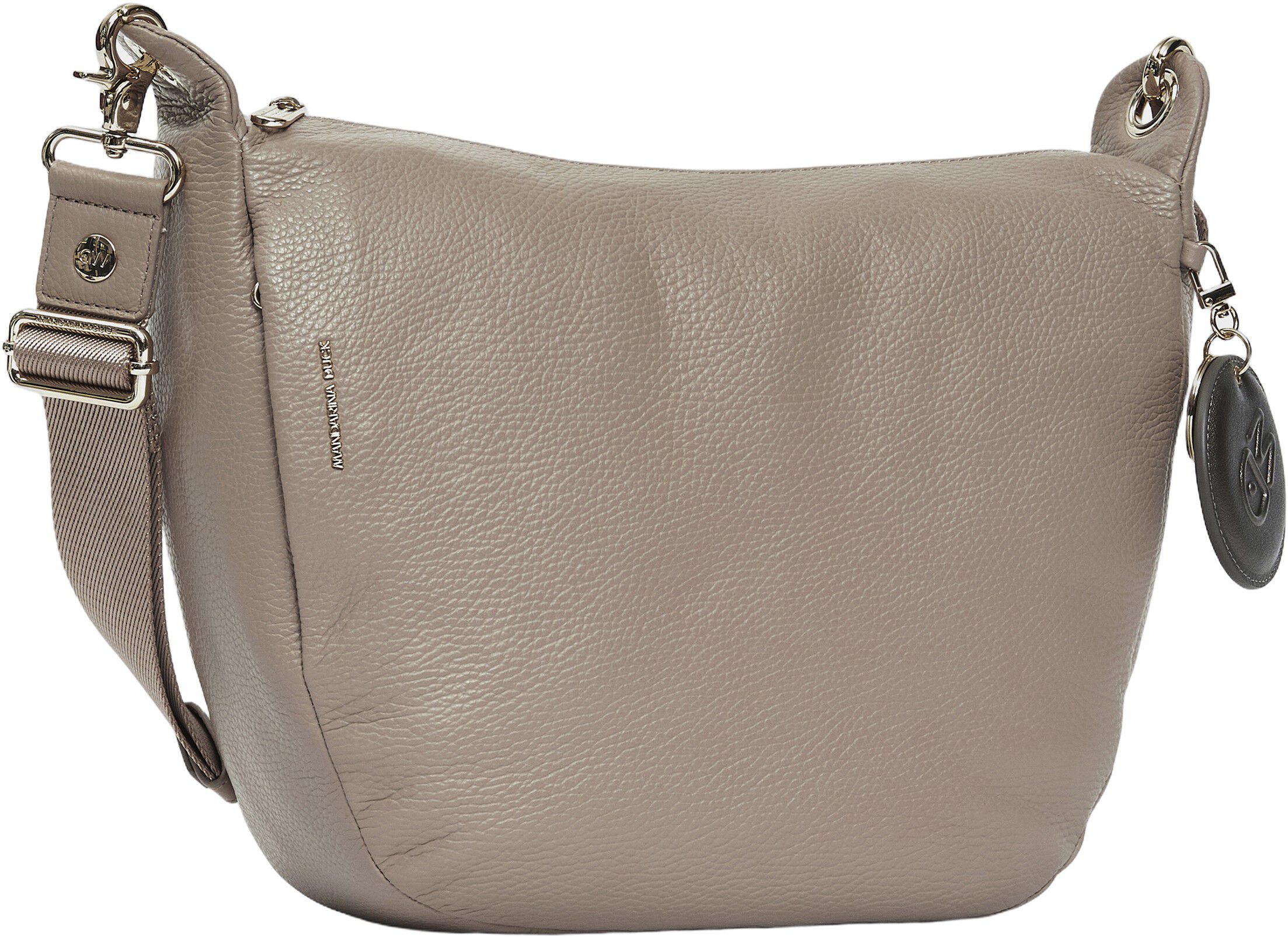 MELLOW LEATHER CROSSOVER / WARM TAUPE