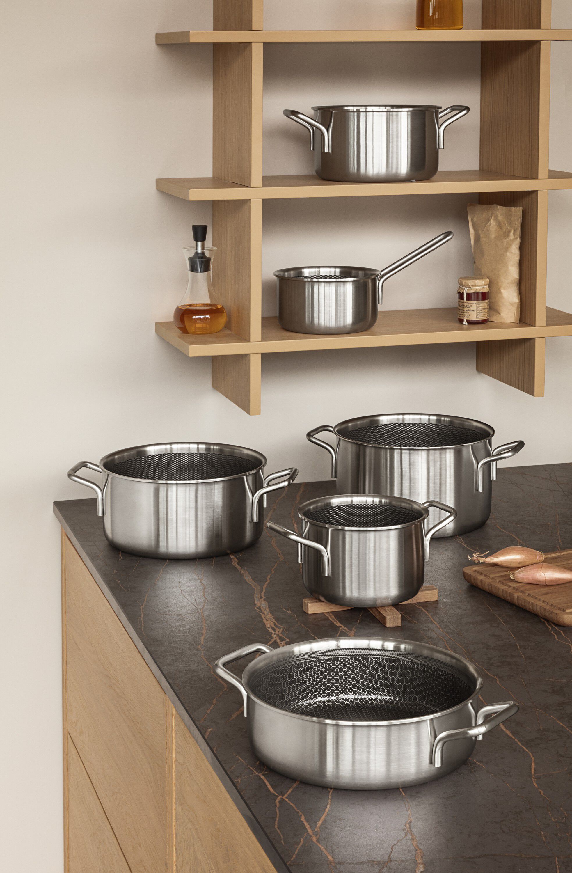 Multi Gryde 6,5 l 24 cm Mosaic keramisk Slip-Let&reg; bel&aelig;gning