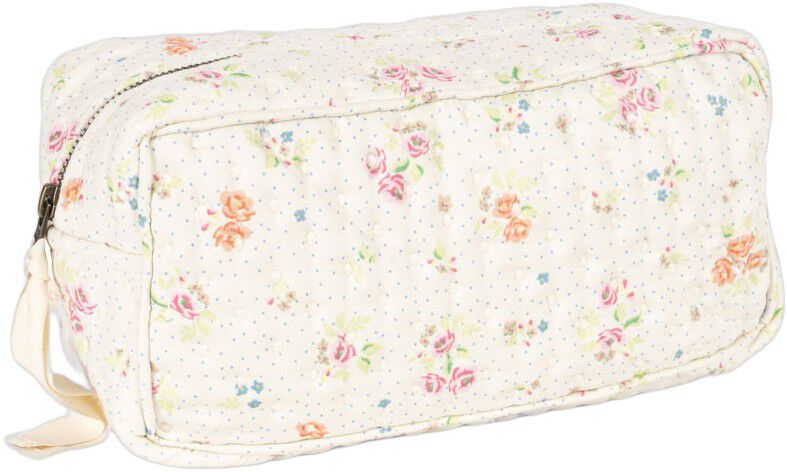 SMALL QUILTED TOILETRY BAG