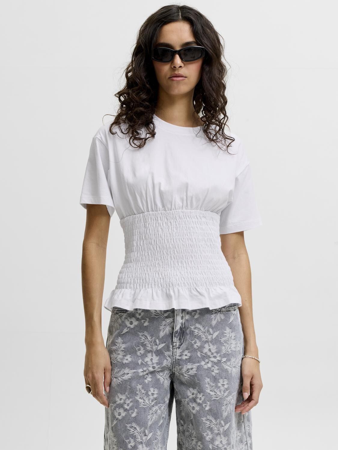 Jxevelyn Smock Ss Tee Jrs