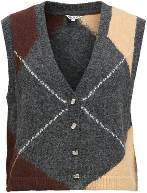 OBJZENA KNIT S/L RE VEST 141