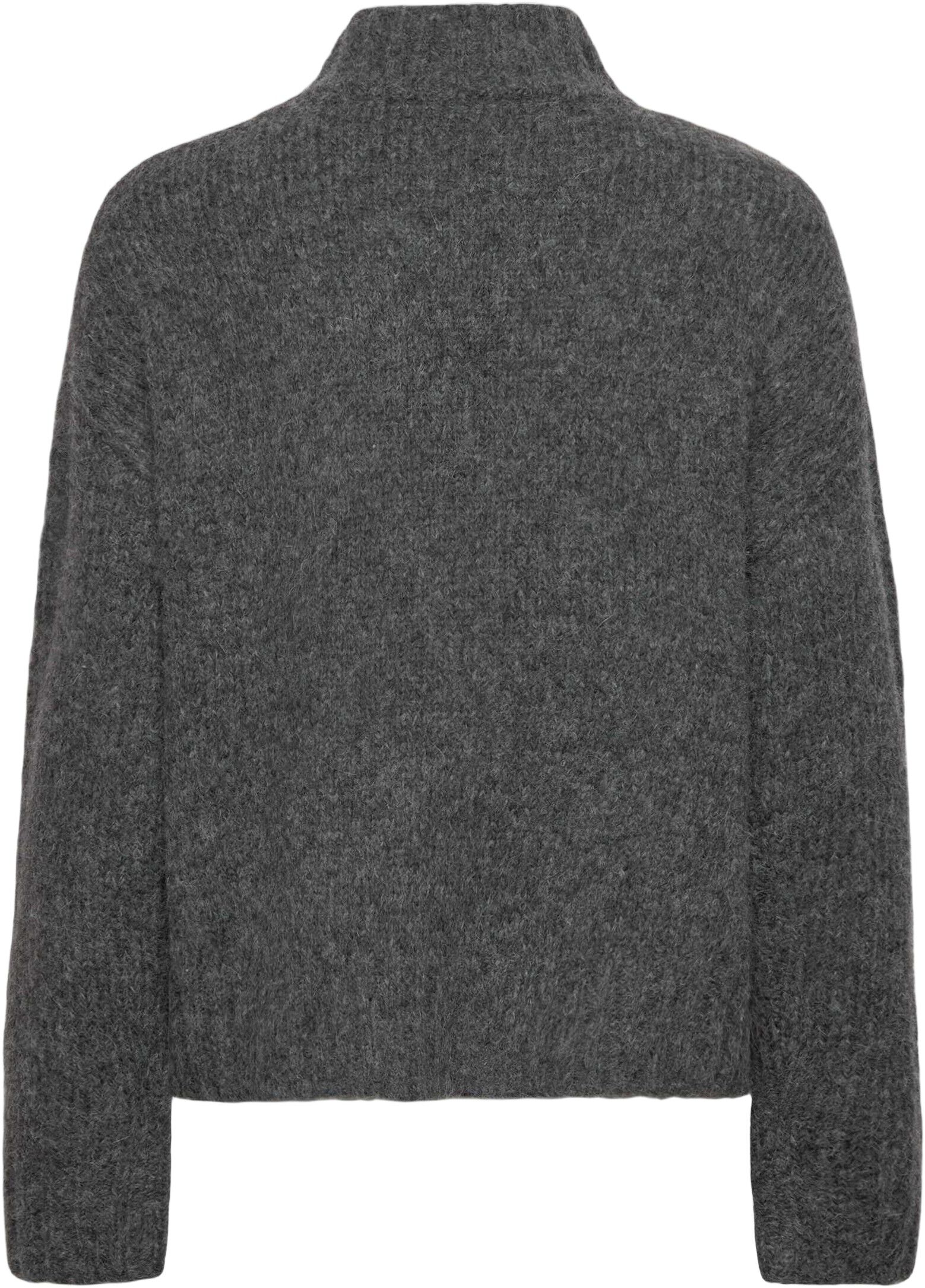 RWTulip Wool Blend LS Turtleneck Plain Pullover