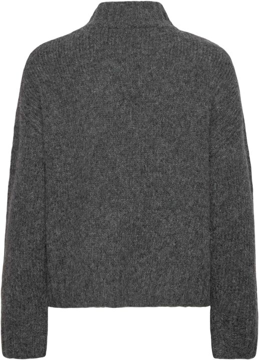 RWTulip Wool Blend LS Turtleneck Plain Pullover