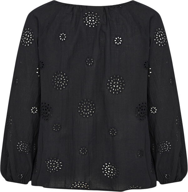 Curvy WA-GIT 1 Bluse Sort