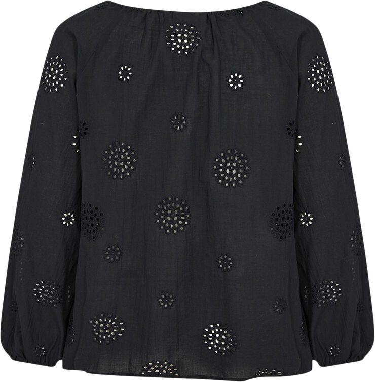 Curvy WA-GIT 1 Bluse Sort