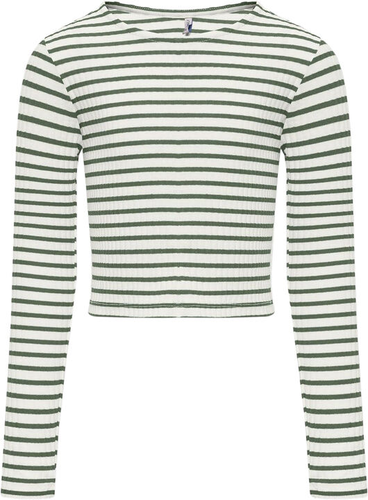 KOGNELLA STRIPED L/S O-NECK TOP JRS