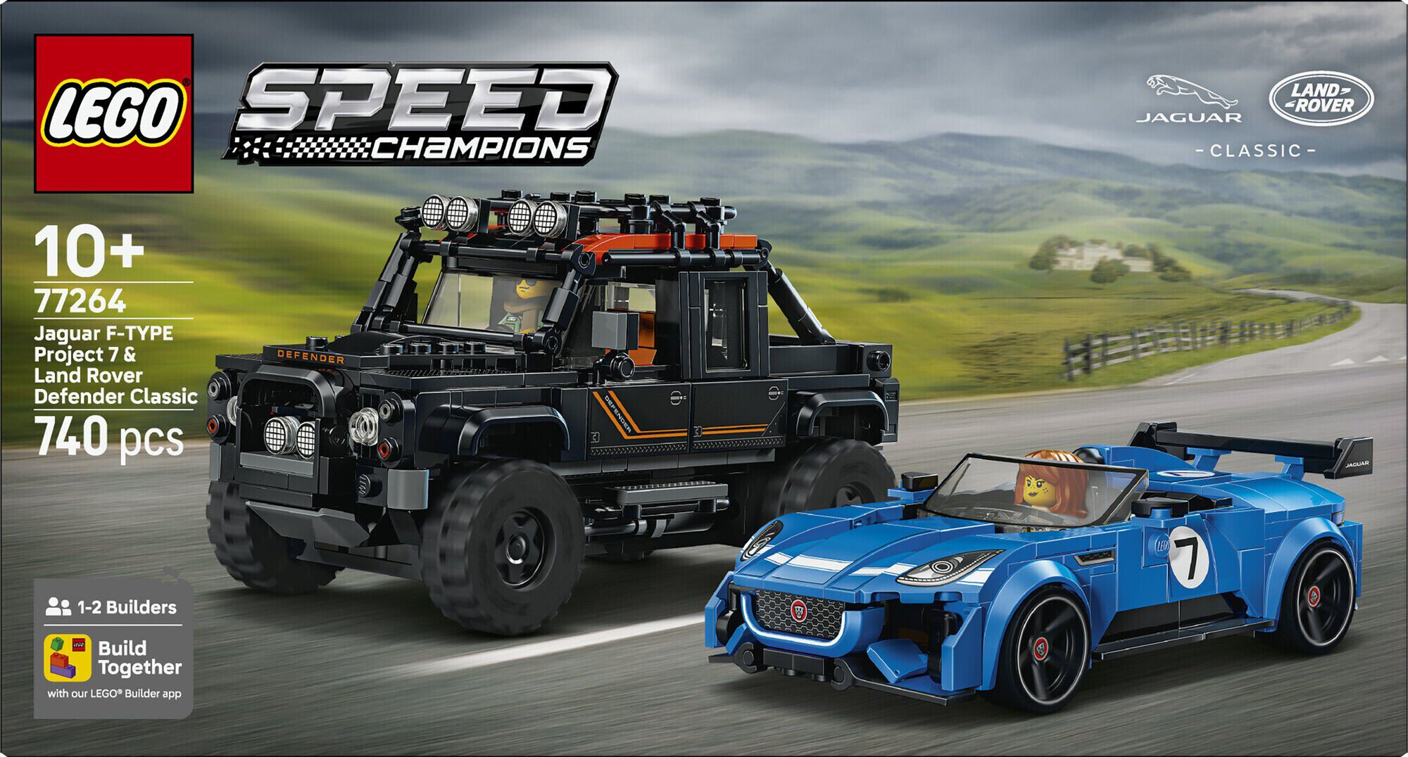 Jaguar Project 7 og Land Rover Defender 77264