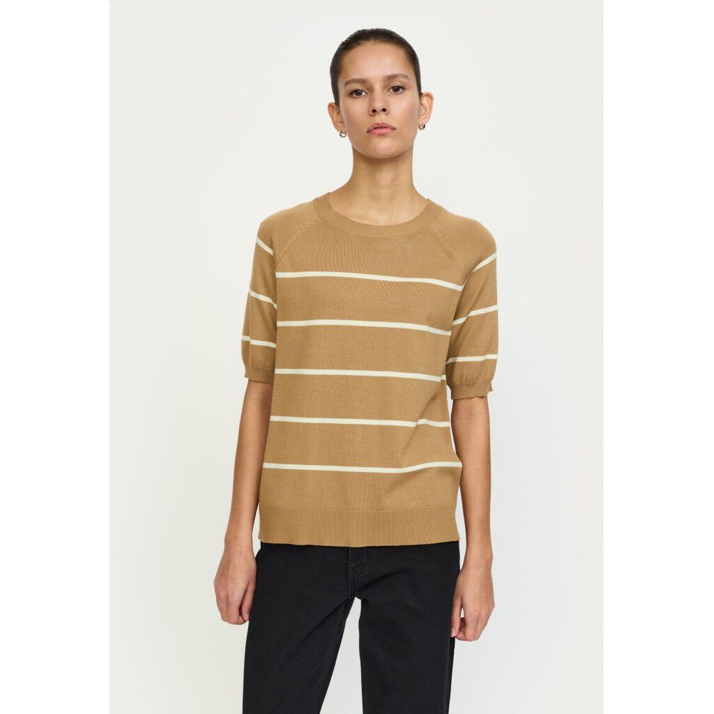 SRMarla Stripe SS Knit