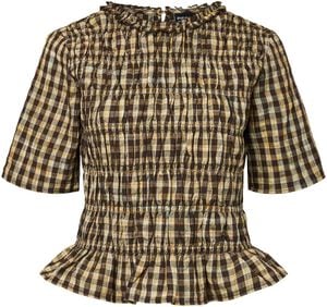 PCADALAIDE 2/4 SMOCK TOP WVN