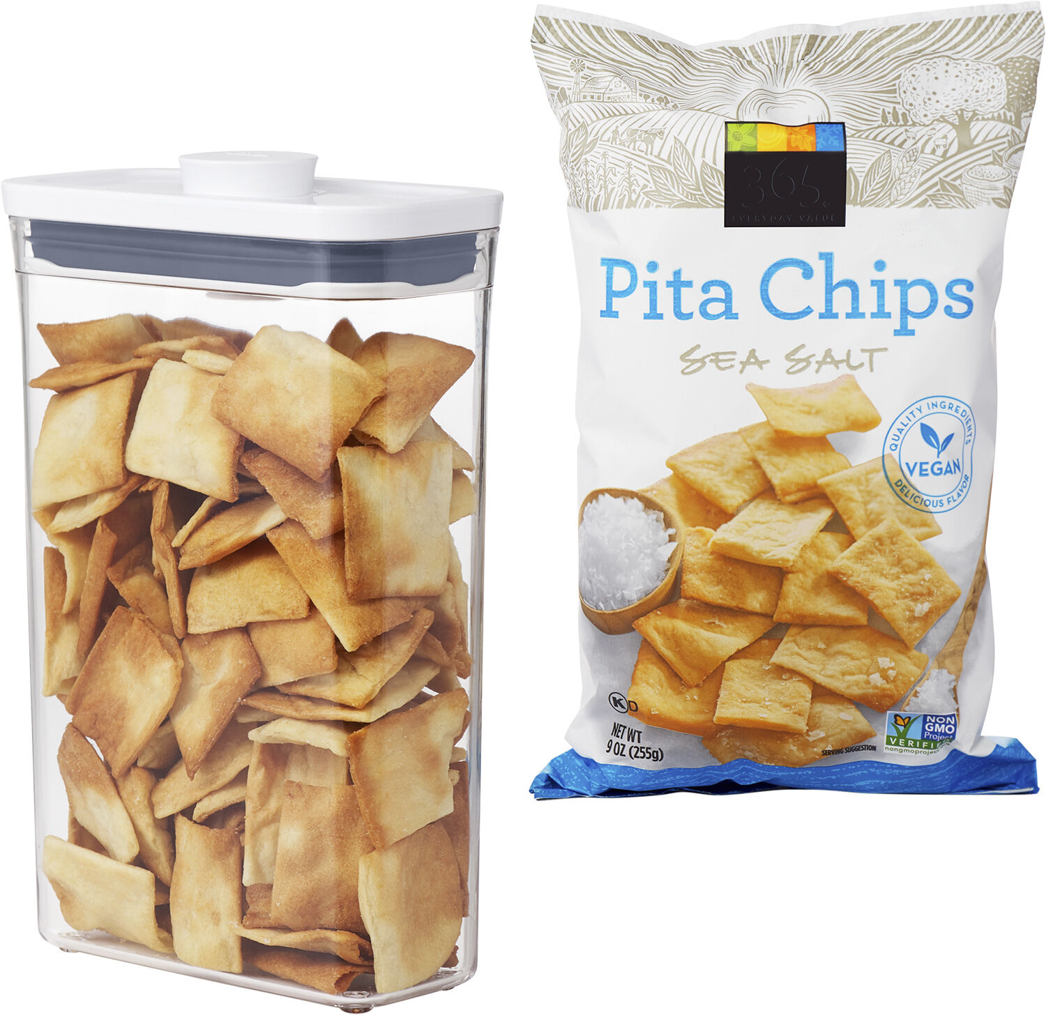 POP Container smal rektangul&aelig;r, 1,8L