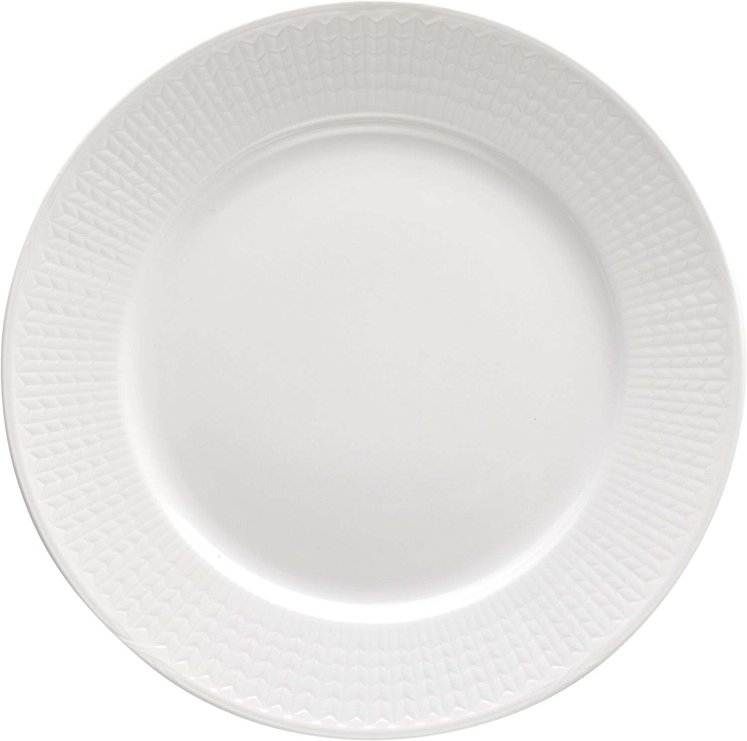 Swedish Grace Tallerken 27 cm Snehvid