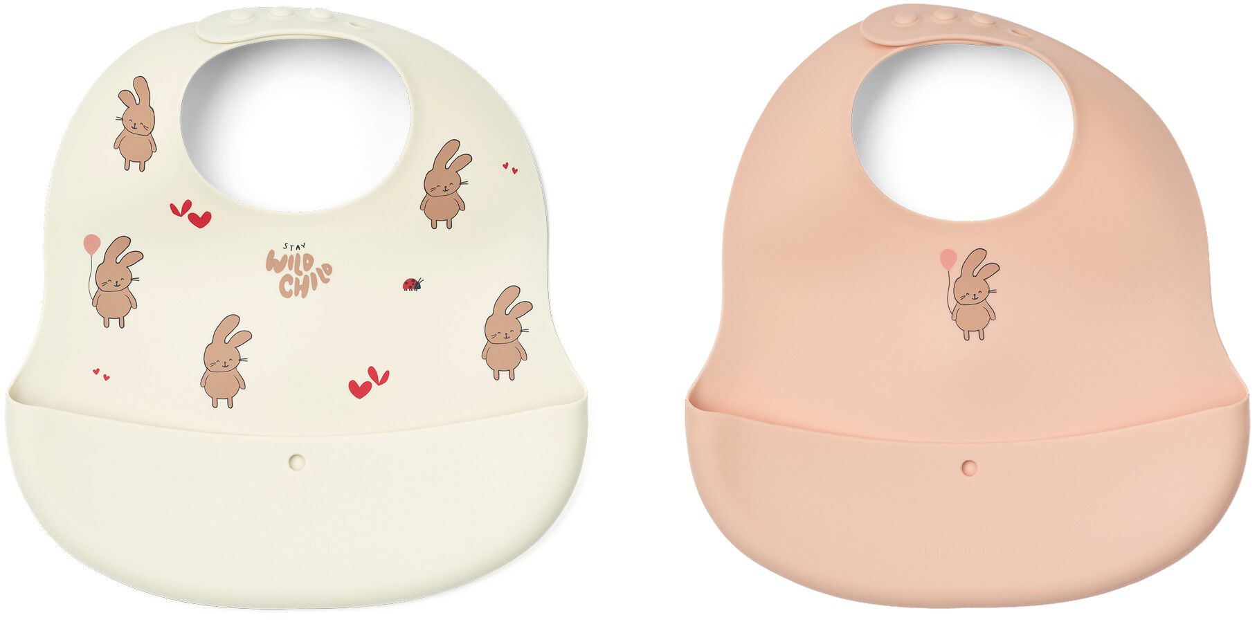 Ember Printed Bib 2-pack
