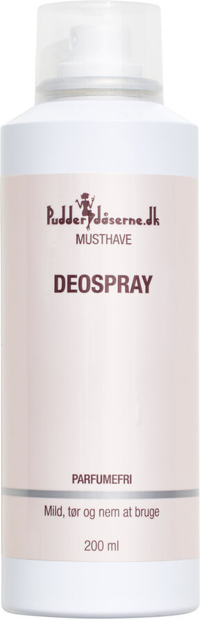 Pudderdåserne Deospray