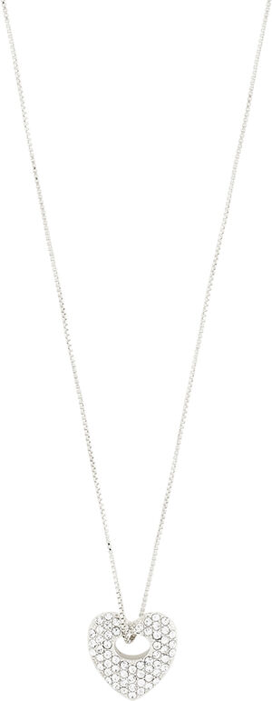 DUNE heart necklace silver-plated