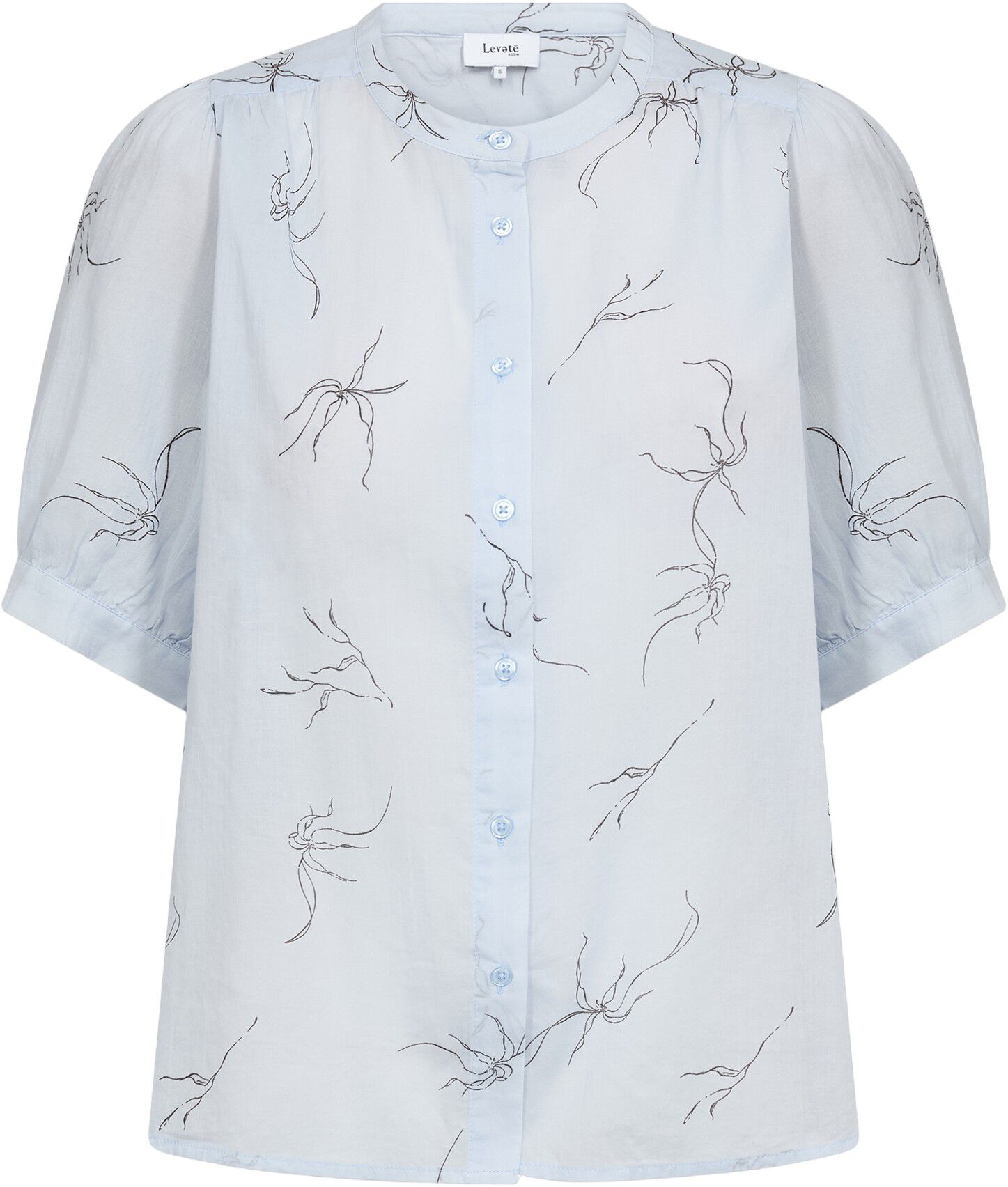 LR-PORTIA 1 Skjorte Lysebl&aring;