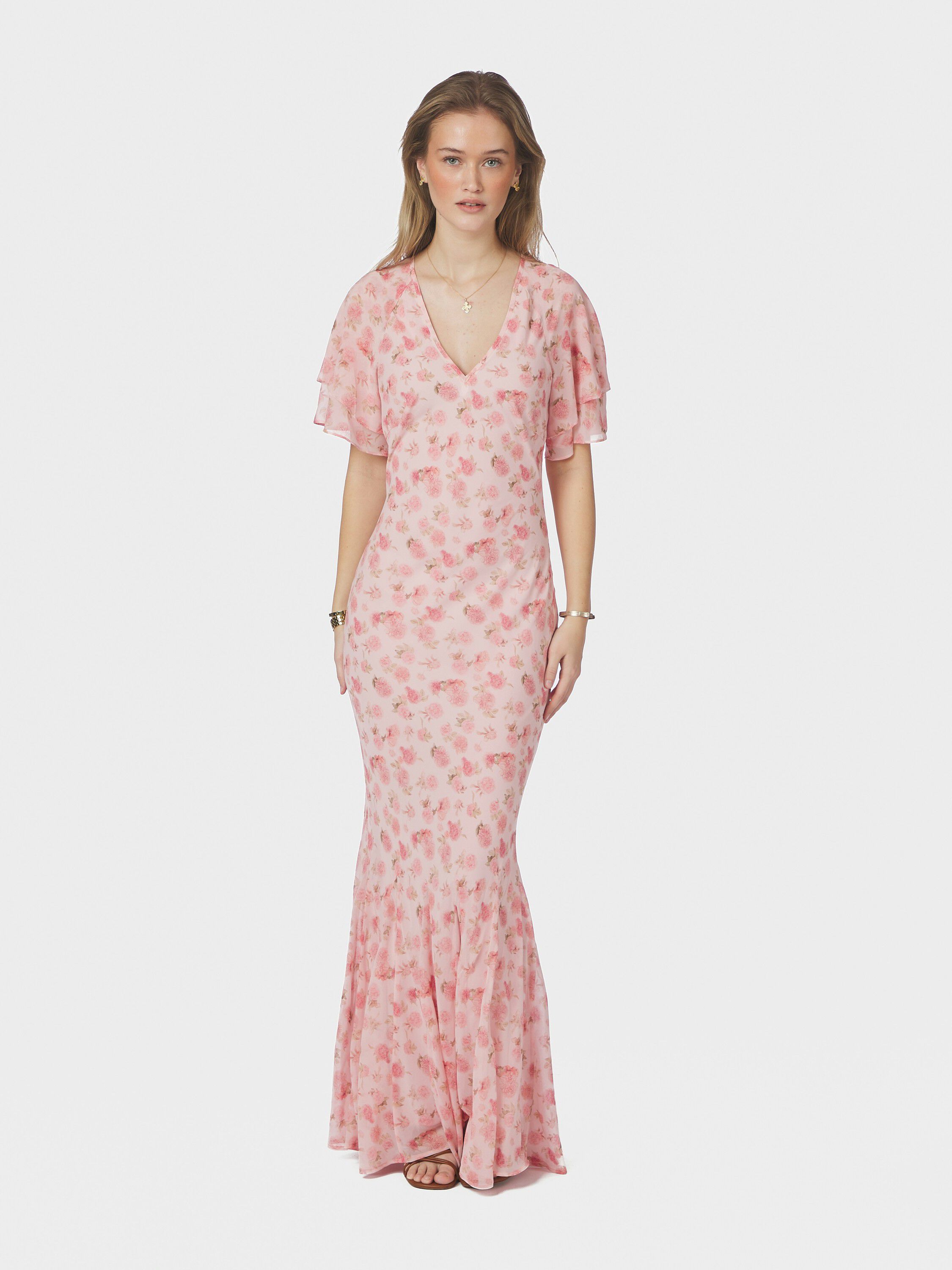 Celesse Flower Fade Dress