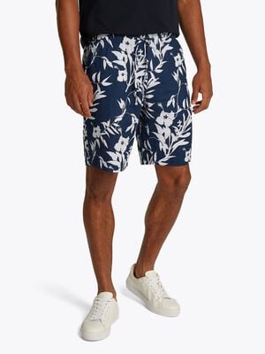 HARLEM PO LINEN PRINT SHORT
