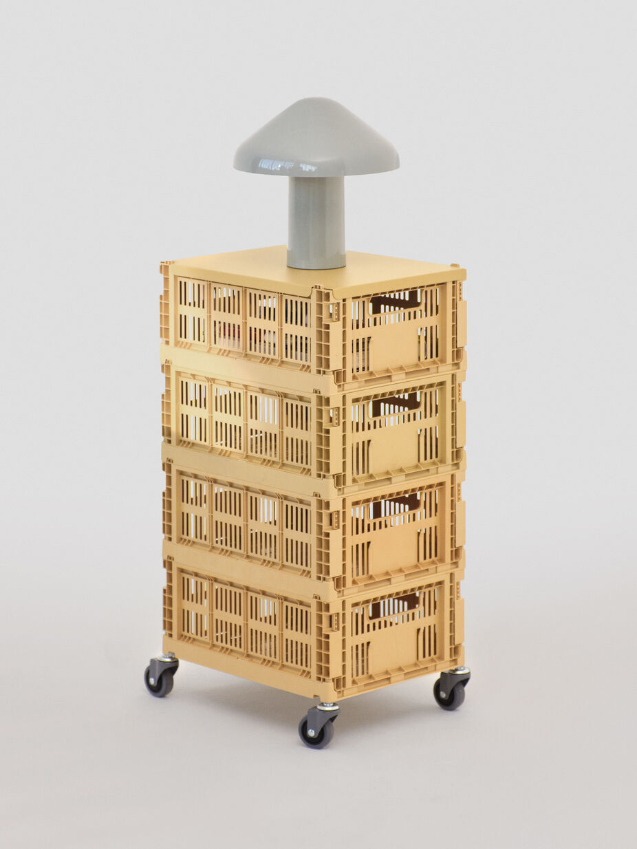 HAY Colour Crate Lid Metal-Medium-G