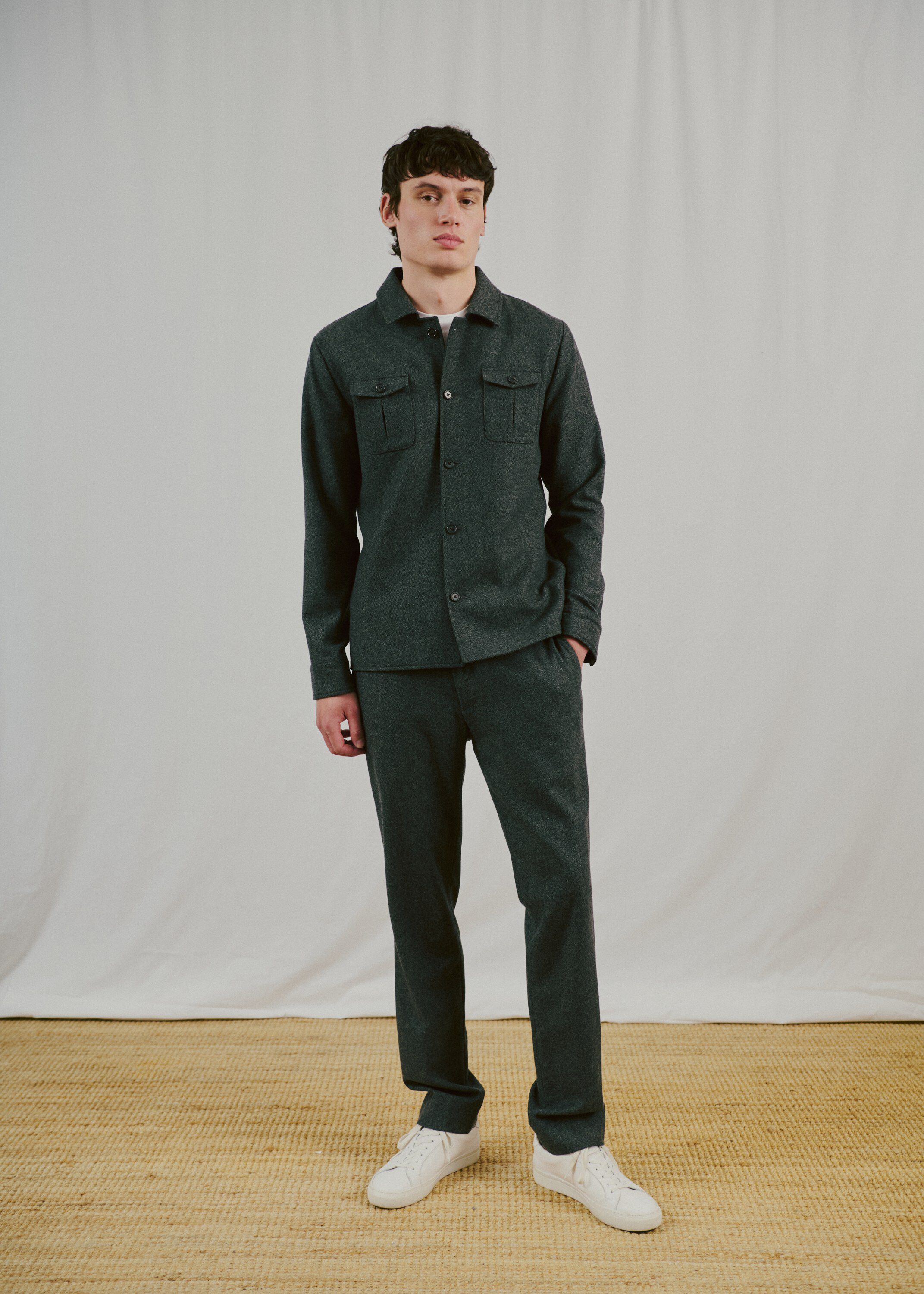 Bs Melliw Classic Fit Suit Pants